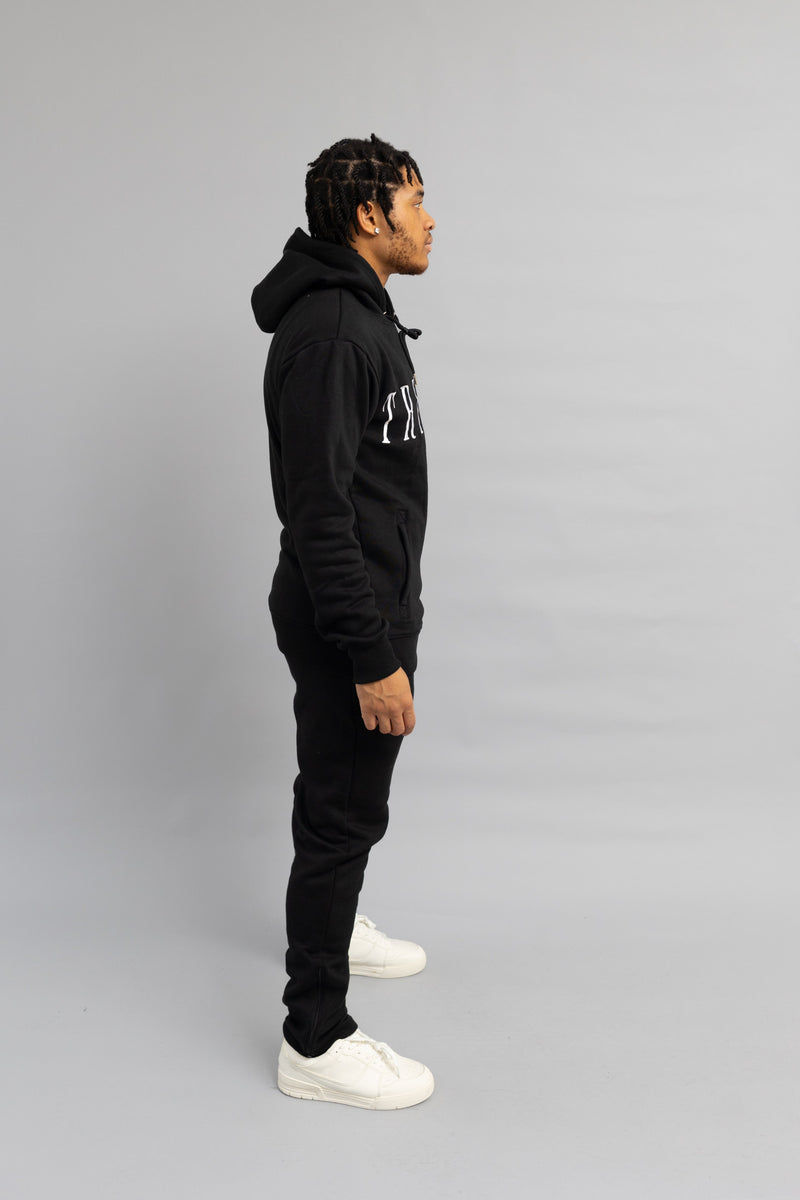 TRILLANO COUTURE HOODED SWEATSUIT