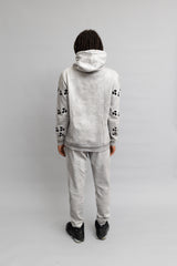 THREE DRIP HOODED SWEATSUIT